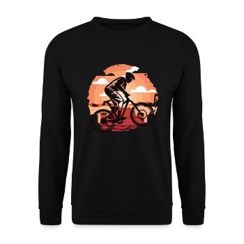 VTT de descente - Sweat-shirt Unisexe - noir - Devant - Alina (178cm) & Michal (187cm)