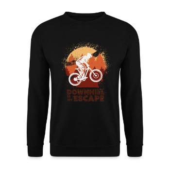 Descente, VTT - Sweat-shirt Unisexe - noir - Devant - Alina (178cm) & Michal (187cm)