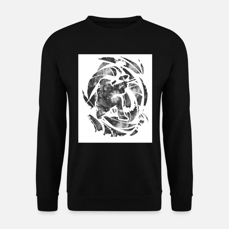 Grunge Paintball - Unisex Pullover - Schwarz