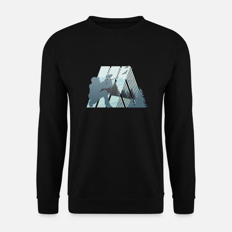 Paintball Paintballspieler - Unisex Pullover - Schwarz
