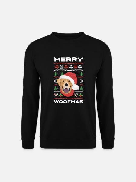 Labrador Merry Christmas - Unisex Sweatshirt - black