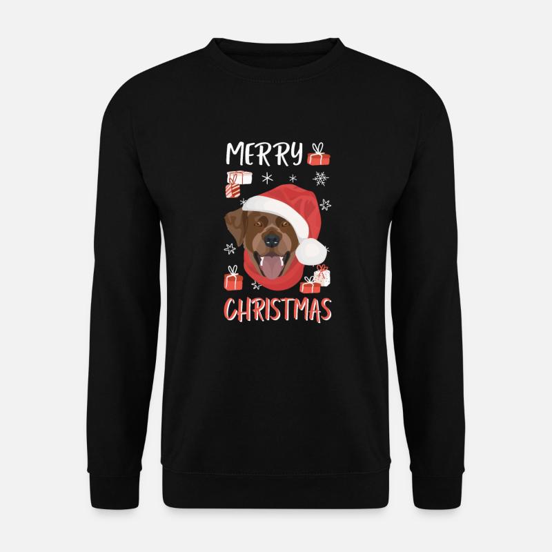 Joyeux Noël Labrador - Sweat-shirt Unisexe - noir