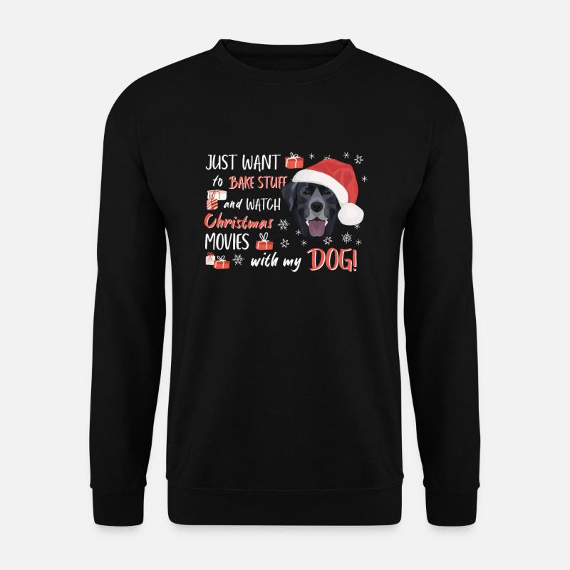 Labrador Merry Christmas - Unisex Sweatshirt - black