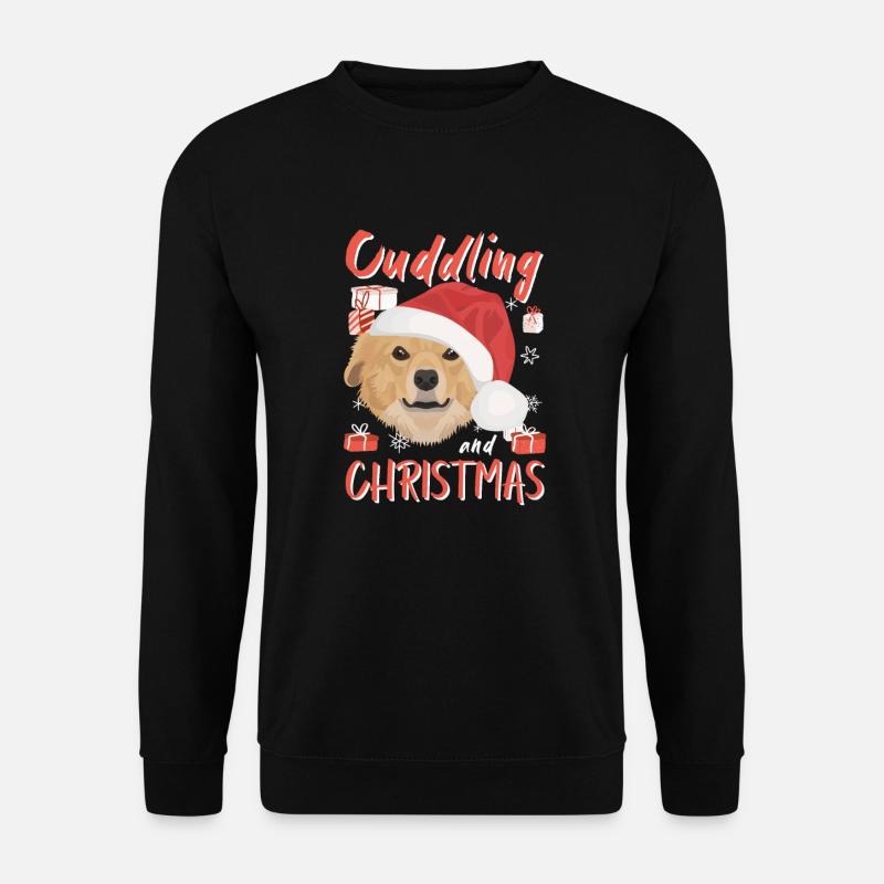 Nova Scotia Retriever Frohe Weihnachten - Unisex Pullover - Schwarz