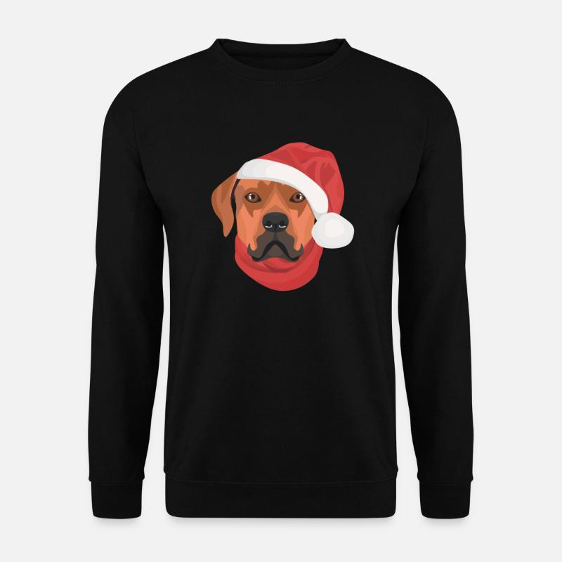 Rhodesian Ridgeback Merry Christmas - Unisex Sweatshirt - black