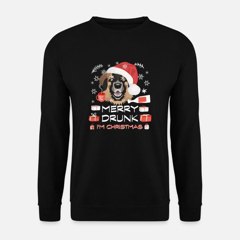 Leonberger Weihnachtsmarkt - Unisex Pullover - Schwarz