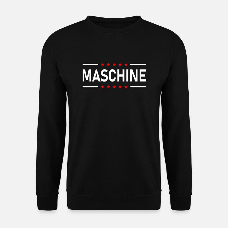 MASCHINE - Unisex Pullover - Schwarz