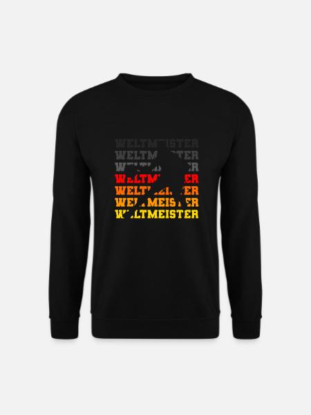 Deutschland Basketball Weltmeister 2023 Fan Shirt - Unisex Pullover - Schwarz