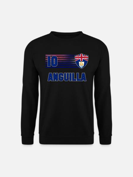 Anguilla - Unisex Sweatshirt - black