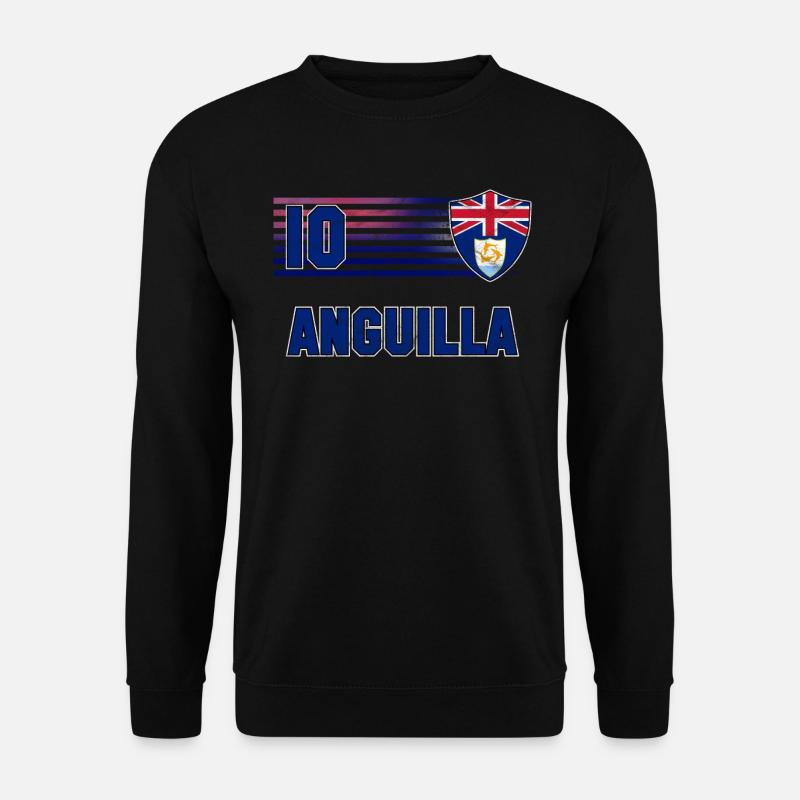 Anguilla - Unisex Sweatshirt - black