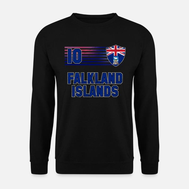 Falklandinseln - Unisex Pullover - Schwarz