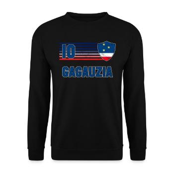 Gagauzia - Unisex Sweatshirt - black - Front - Alina (178cm) & Michal (187cm)