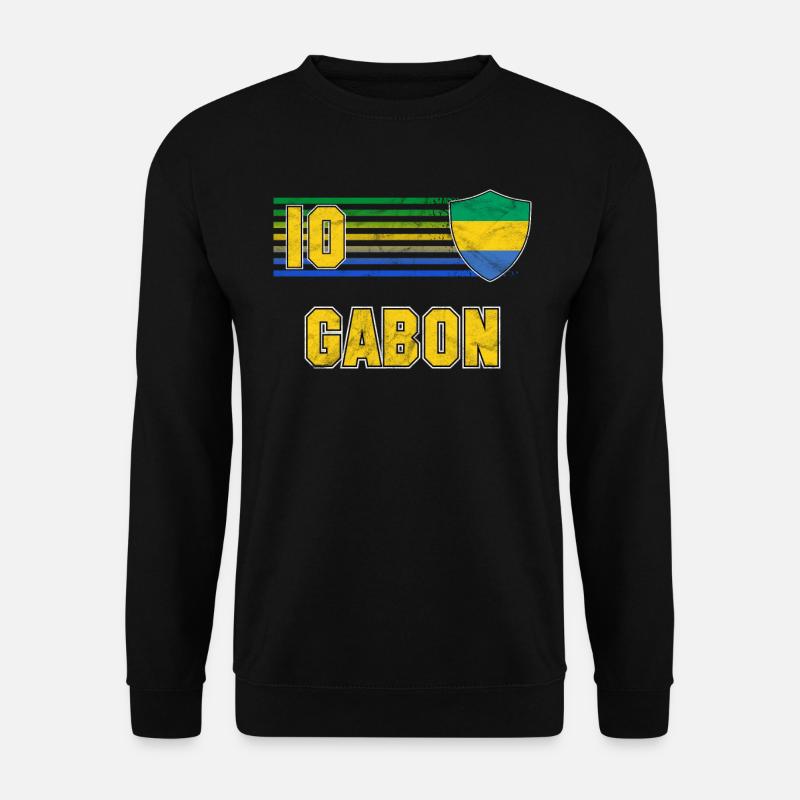 Gabun - Unisex Pullover - Schwarz