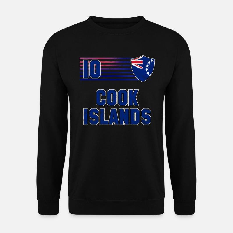 Cookinseln - Unisex Pullover - Schwarz