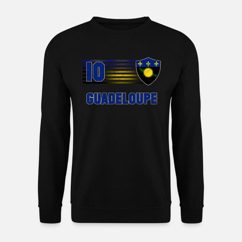 Guadeloupe - Unisex Pullover - Schwarz