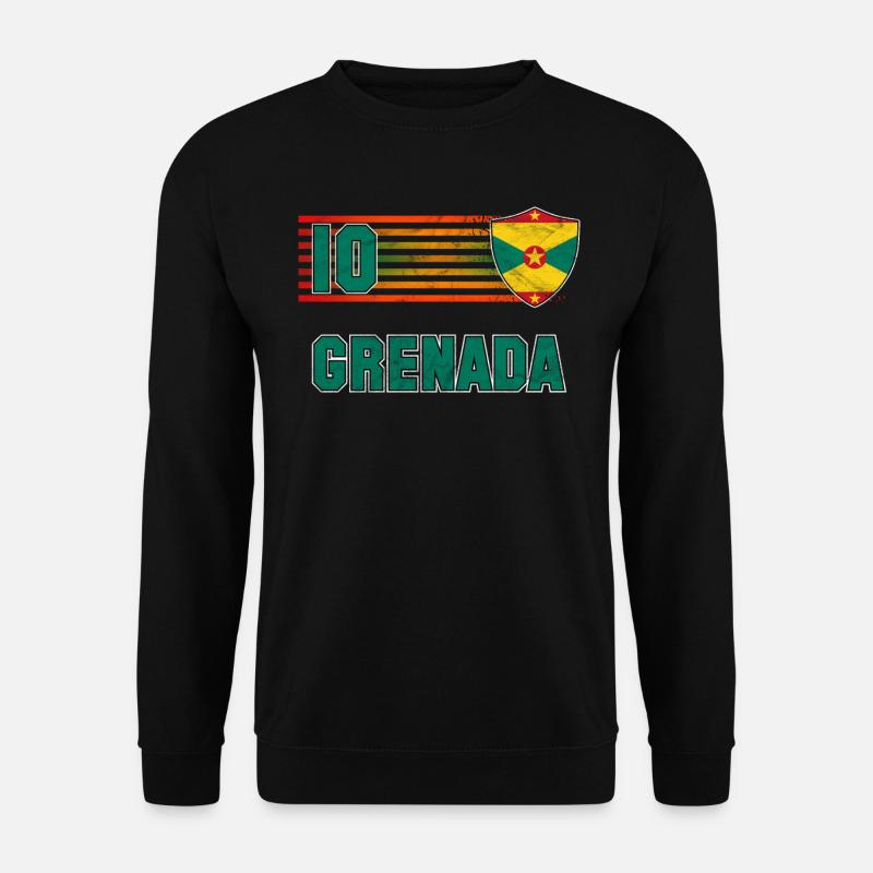 Grenada - Unisex Pullover - Schwarz