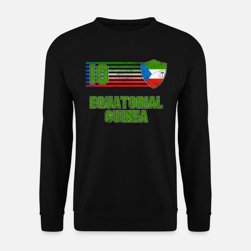 Guinée équatoriale - Sweat-shirt Unisexe - noir