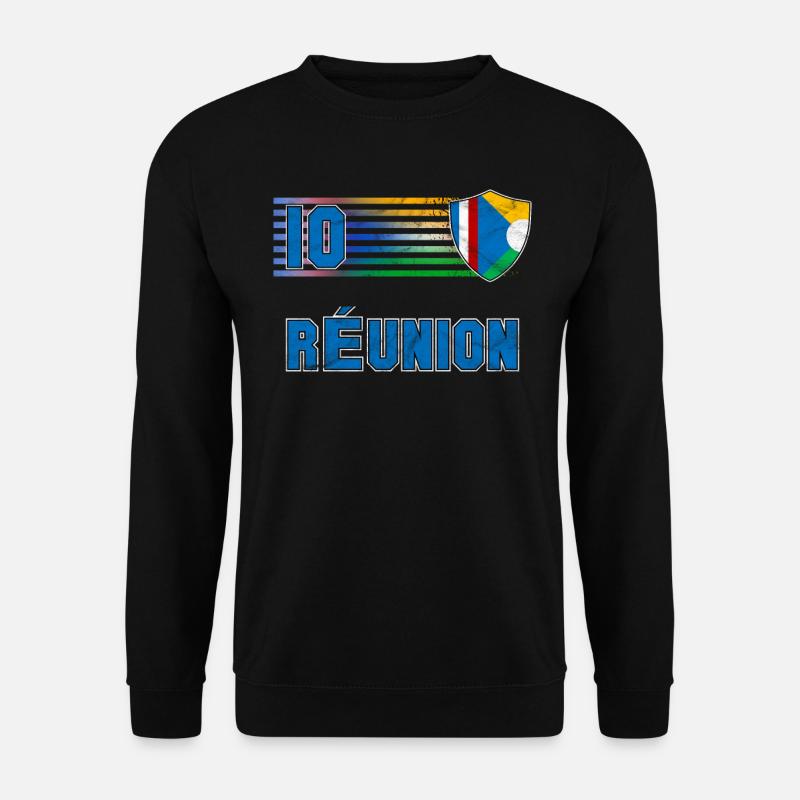 Réunion - Unisex Pullover - Schwarz