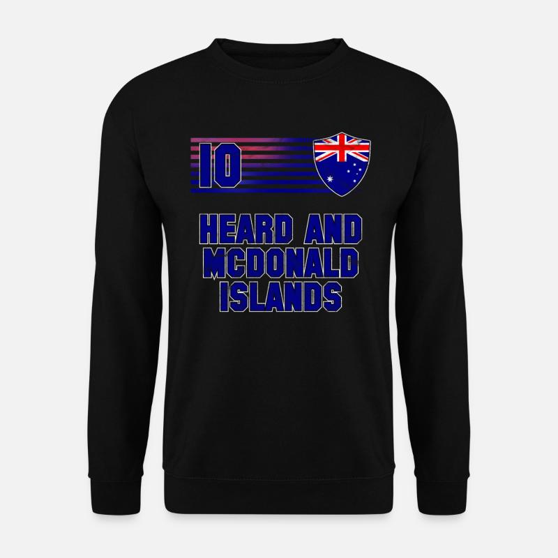 Heard and Mcdonald Islands - Unisex Sweatshirt - black