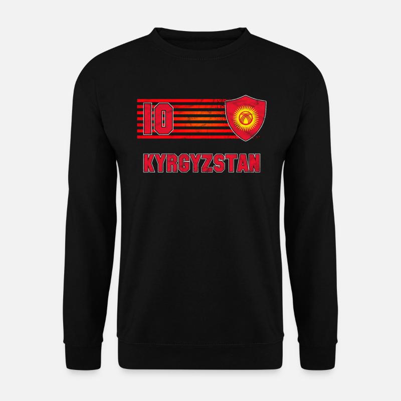 Kirgisistan - Unisex Pullover - Schwarz