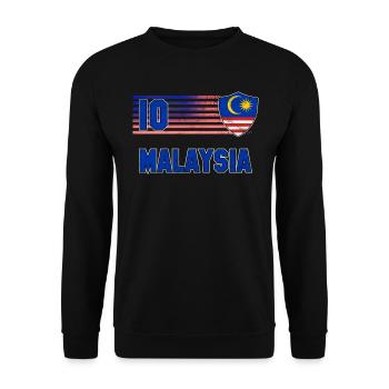 Malaisie - Sweat-shirt Unisexe - noir - Devant - Alina (178cm) & Michal (187cm)