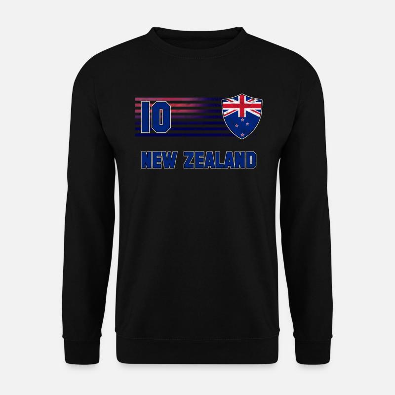 Neuseeland - Unisex Pullover - Schwarz