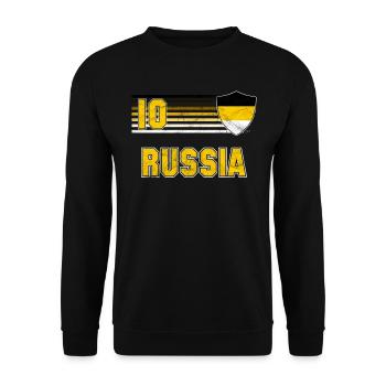 Empire russe - Sweat-shirt Unisexe - noir - Devant - Alina (178cm) & Michal (187cm)