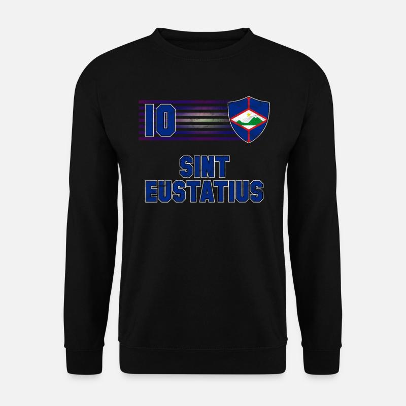 Sint Eustatius - Sweat-shirt Unisexe - noir