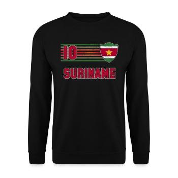 Suriname - Sweat-shirt Unisexe - noir - Devant - Alina (178cm) & Michal (187cm)