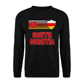 Ossétie du Sud - Sweat-shirt Unisexe - noir - Devant - Alina (178cm) & Michal (187cm)