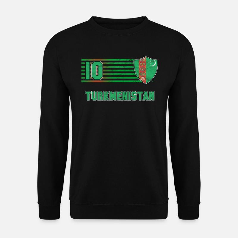 Turkmenistan - Unisex Pullover - Schwarz