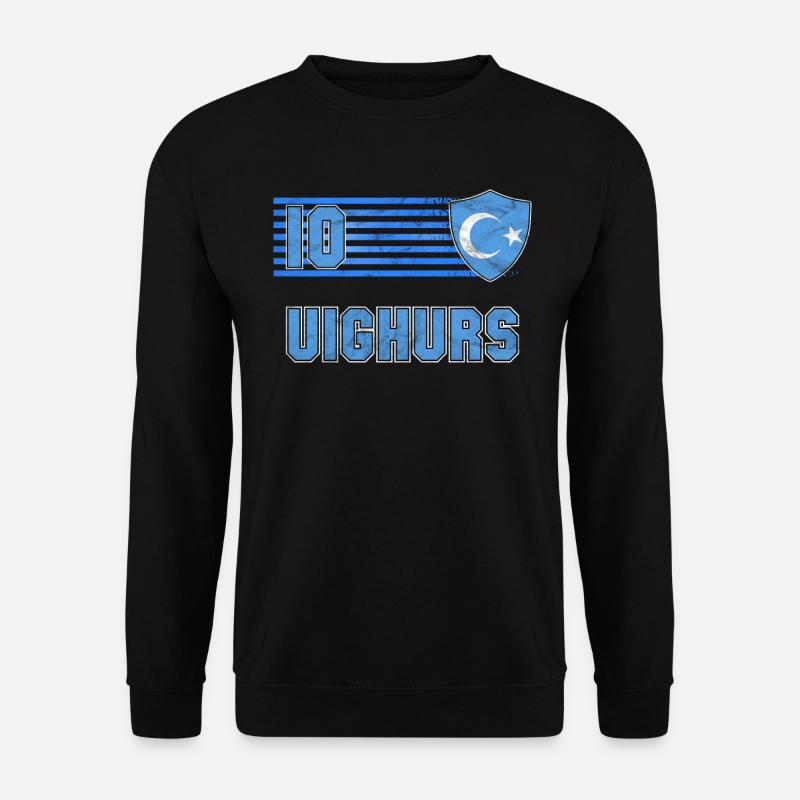 Uiguren - Unisex Pullover - Schwarz
