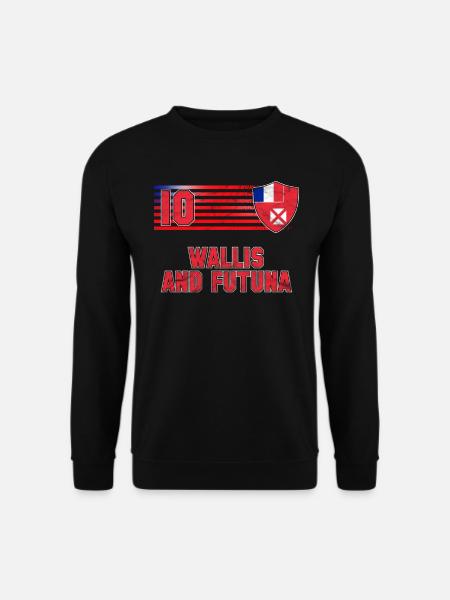 Wallis and Futuna - Unisex Sweatshirt - black