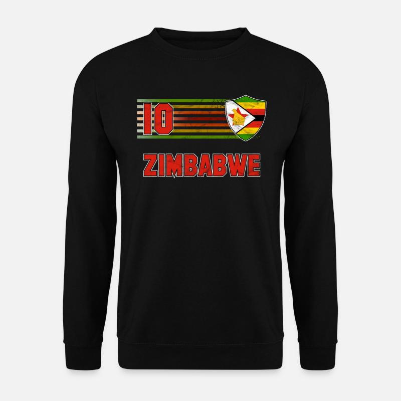 Simbabwe - Unisex Pullover - Schwarz