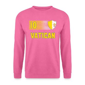 Vatican - Sweat-shirt Unisexe - rose - Devant