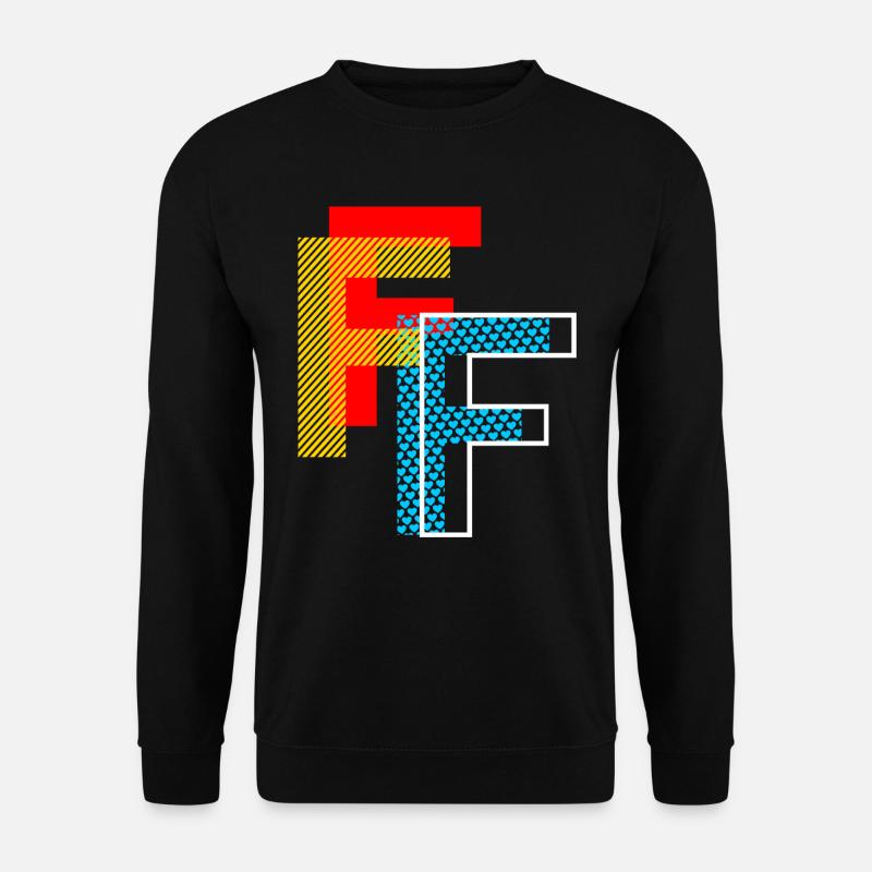 Das F - Unisex Pullover - Schwarz