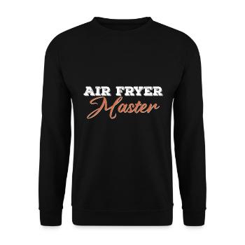 Heißluftfritteuse Master Culinary Crafts - Unisex Pullover - Schwarz - Vorne - Alina (178cm) & Michal (187cm)