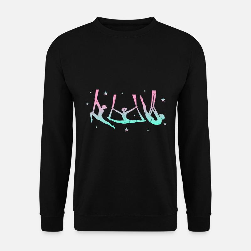 Dames acrobaties athlètes de cirque pente arithmétique - Sweat-shirt Unisexe - noir