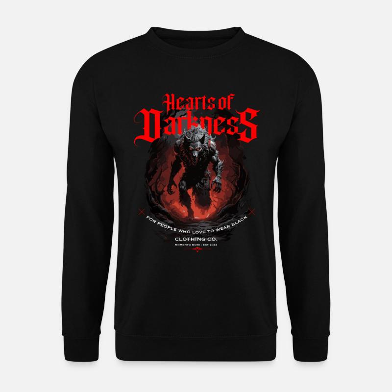 HOD - Howling - Unisex Sweatshirt - black