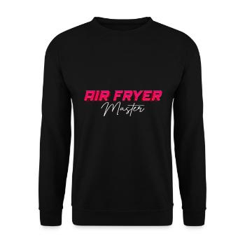 Heißluftfritteuse Master Culinary Crafts - Unisex Pullover - Schwarz - Vorne - Alina (178cm) & Michal (187cm)