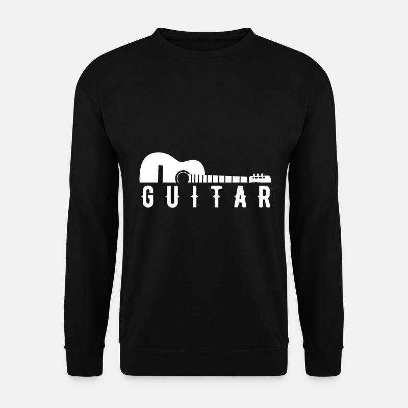GITARRE AKUSTIK GITARRE - Unisex Pullover - Schwarz