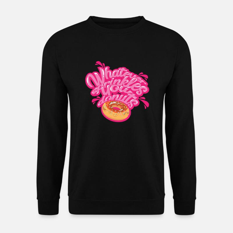 DONUT | Whatever Sprinkles Your Donuts - Unisex Sweatshirt - black