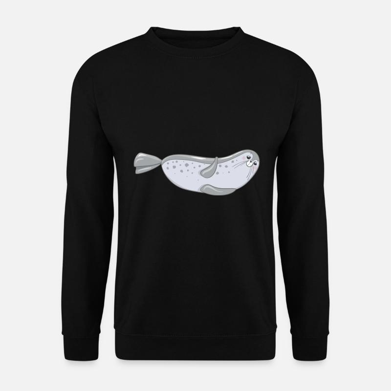 Robbe - Unisex Pullover - Schwarz