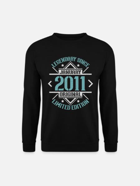Legendär seit Januar 2011 limitierte Auflage - Unisex Pullover - Schwarz