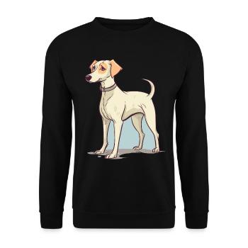 Conception de chien mignon pour les propriétaires de chiens - Sweat-shirt Unisexe - noir - Devant - Alina (178cm) & Michal (187cm)