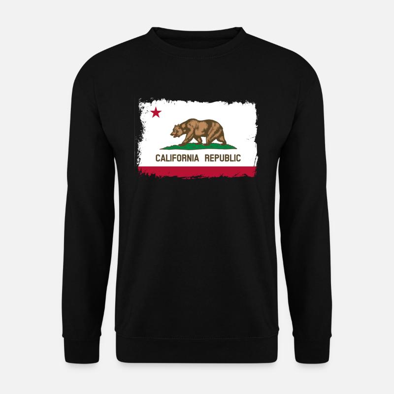 California - Geschenkidee - Unisex Pullover - Schwarz