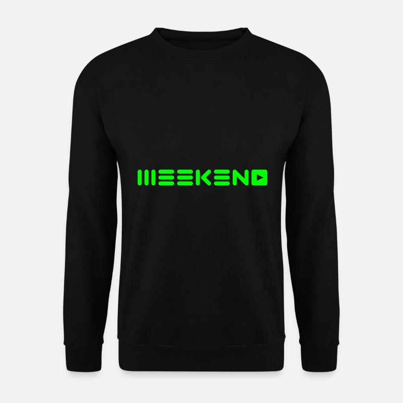 Wochenende - Unisex Pullover - Schwarz
