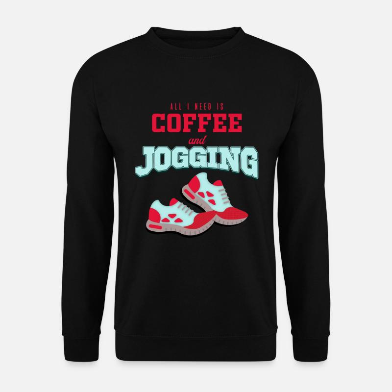 Jogging Hobby Sport Course à pied - Sweat-shirt Unisexe - noir