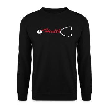 Médecine santé - Sweat-shirt Unisexe - noir - Devant - Alina (178cm) & Michal (187cm)
