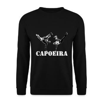 Capoeira - Sweat-shirt Unisexe - noir - Devant - Alina (178cm) & Michal (187cm)